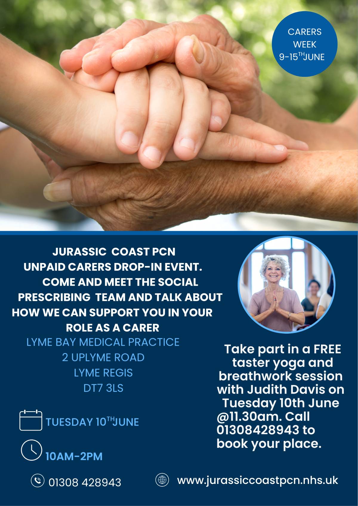 Lyme Regis Carers Events on 10th June 2025