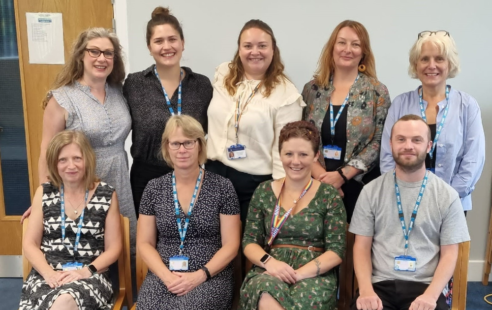 The social prescribing team photograph